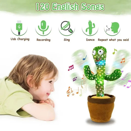 Rechargable Dancing Cactus Toy