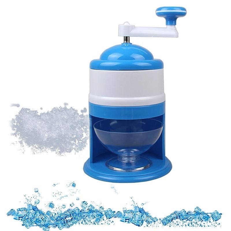 Ice Breaker Hand Crank Kitchen Tool Ice Crusher Snow Cone Maker Machine