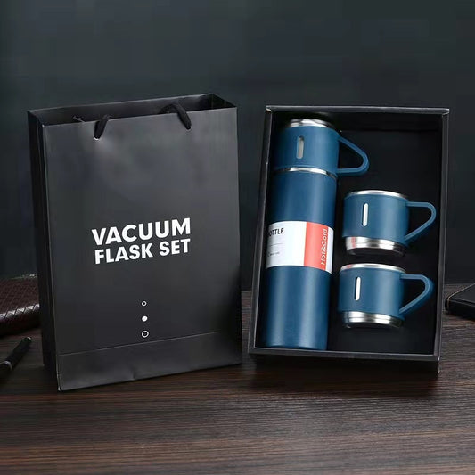 500ml High Quality Food Grade Stainless Steel Vacuum Flask Set