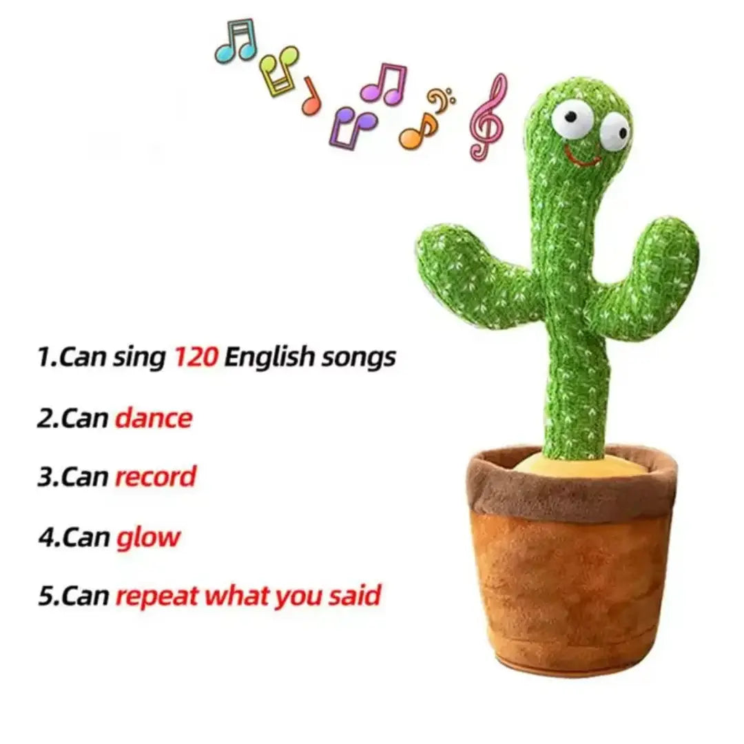 Rechargable Dancing Cactus Toy