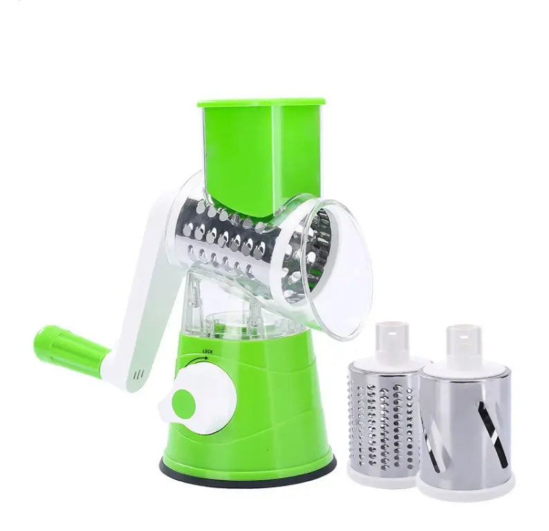 3 in 1 Multifunctional Manual Rotary Cutter for Vegetable( FREE DELIVERY )