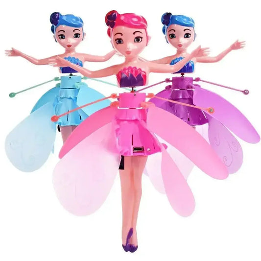 Little Princess Rotating  Induction Flying Doll