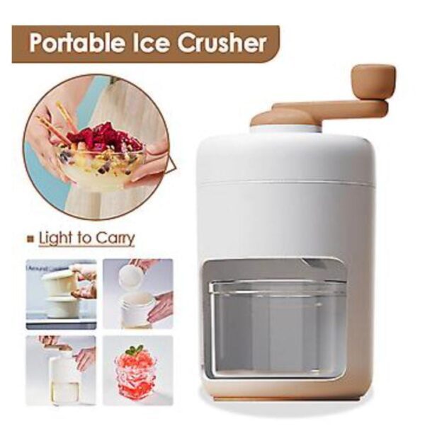 Manual Ice Crusher Machine Gola Maker [Summer Sale] 20% Save