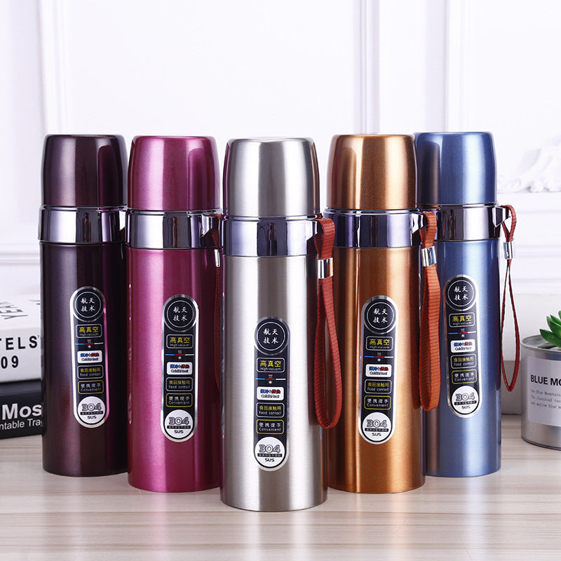 500ml Stainless Steel Vacuum Flask Hot And Cold Water Bottle