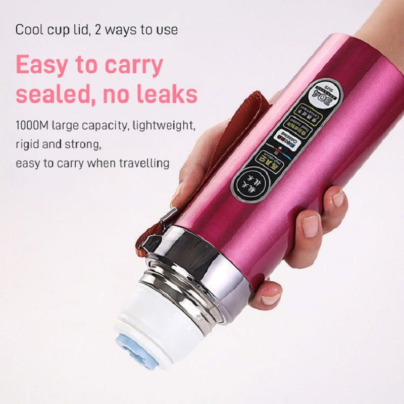 500ml Stainless Steel Vacuum Flask Hot And Cold Water Bottle