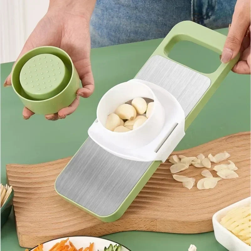 5 in 1 Multifunctional Stainless Steel Vegetable Slicer( FREE DELVERY)